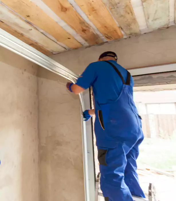 Garage Door Rail Replacement Spring Valley