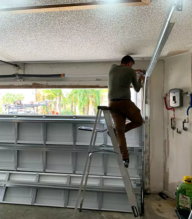 Garage Door Track Replacement Spring Valley