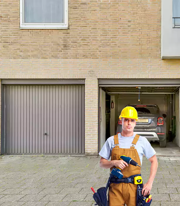 Residential Roll Up Garage Door Spring Valley